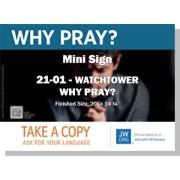 HPWP-21.1 - 2021 Edition 1 - Watchtower - "Why Pray?" - LDS/Mini